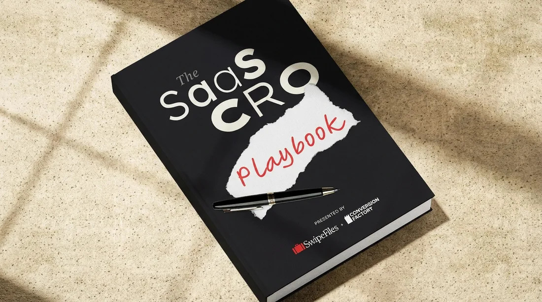 SaaS CRO Playbook cover